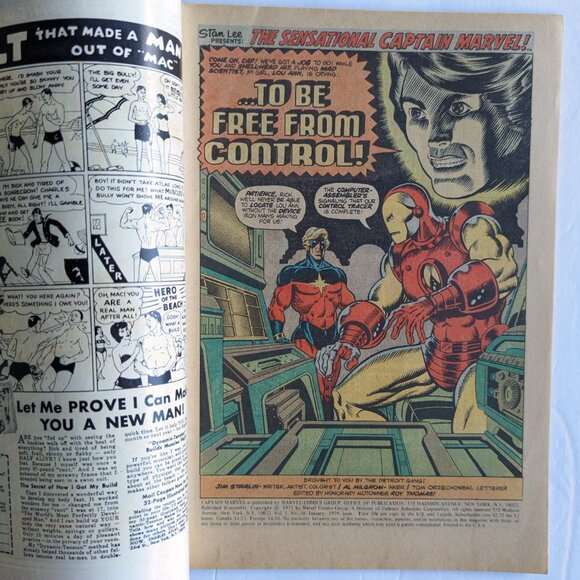 Captain Marvel #30 (Jan 1974, Marvel) - Picture 8 of 16